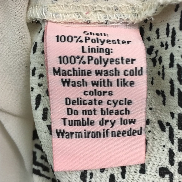 Juicy Couture Cream / Black Cold Shoulder Top Sz M - Picture 7 of 8